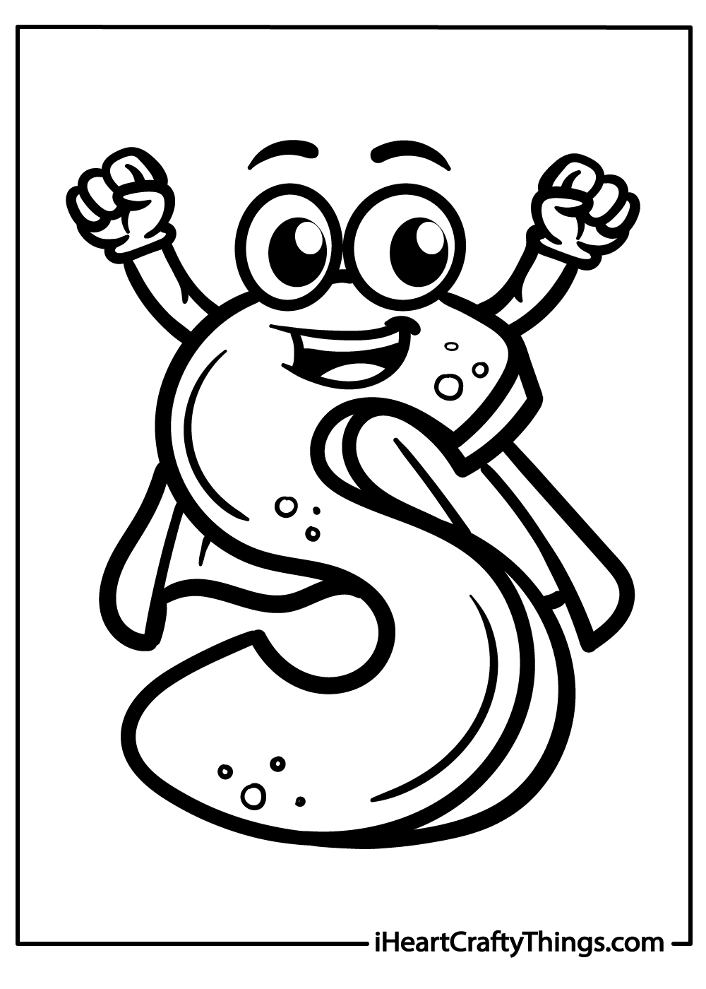 letter s coloring pages for kids