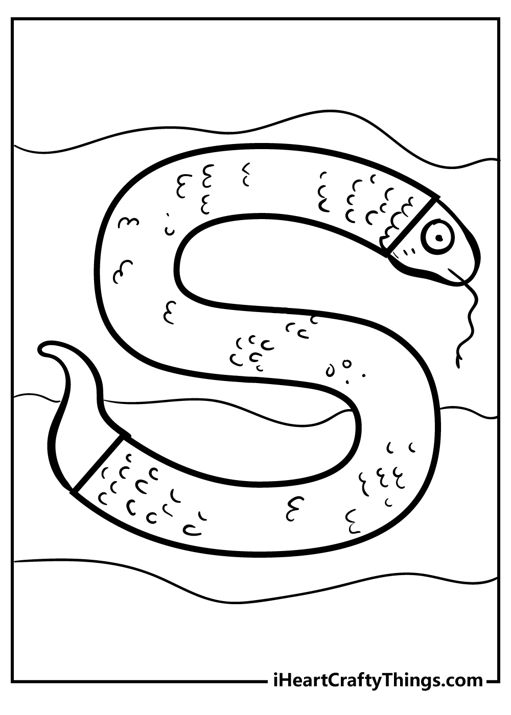 Letter S Coloring Pages for preschoolers free printable