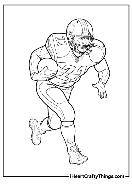 NFL Coloring Pages (Updated 2023)