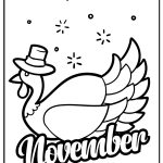 November Coloring Pages free printable