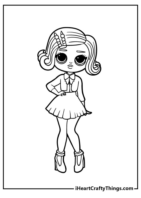 OMG Coloring Pages (100% Free Printables)