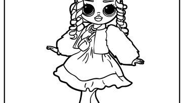 OMG Coloring Pages free printable