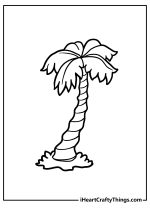 25 Palm Tree Coloring Pages (100% Free Printables)