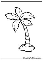 25 Palm Tree Coloring Pages (100% Free Printables)