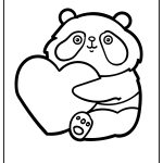 Panda Coloring Pages free printable