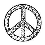 Peace Coloring Pages free printable