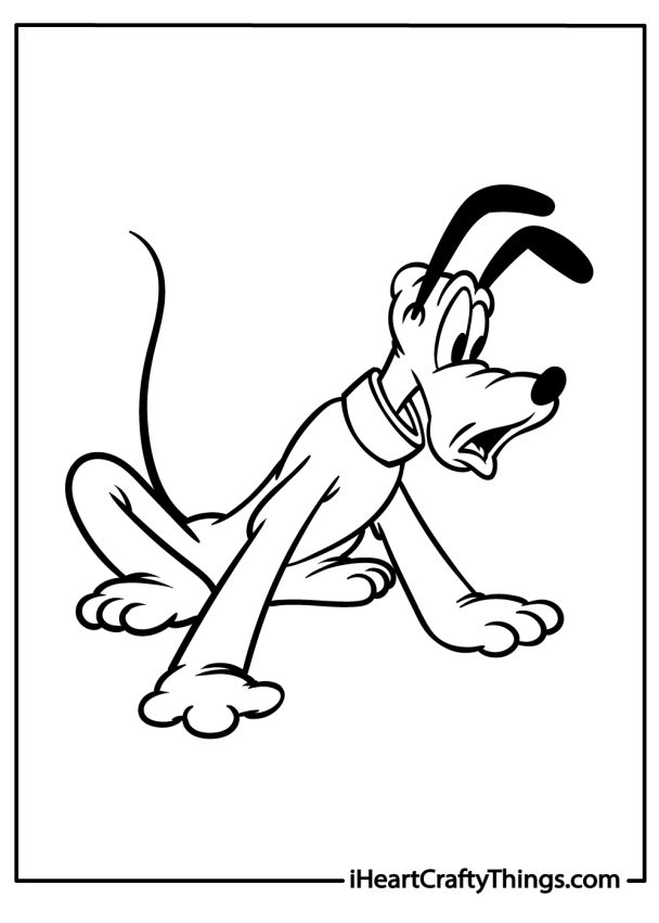 Pluto Coloring Pages (100% Free Printables)