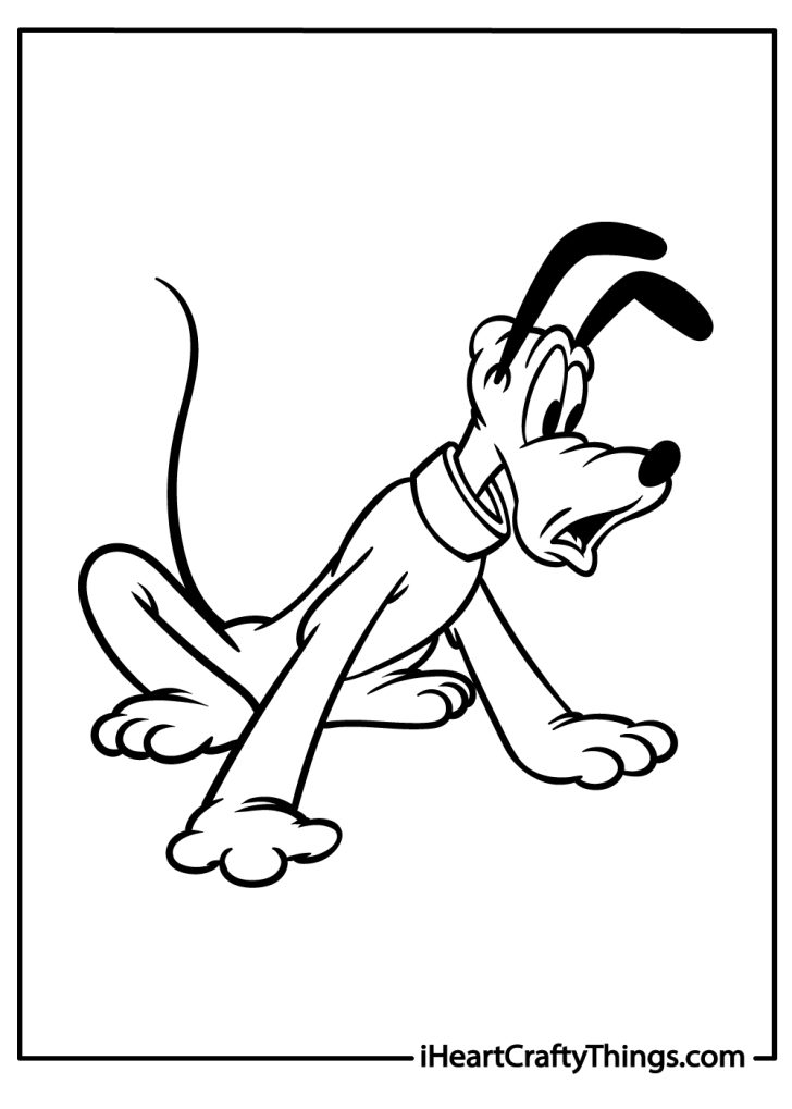 Pluto Coloring Pages (100% Free Printables)