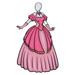 how to draw a Dress Design image