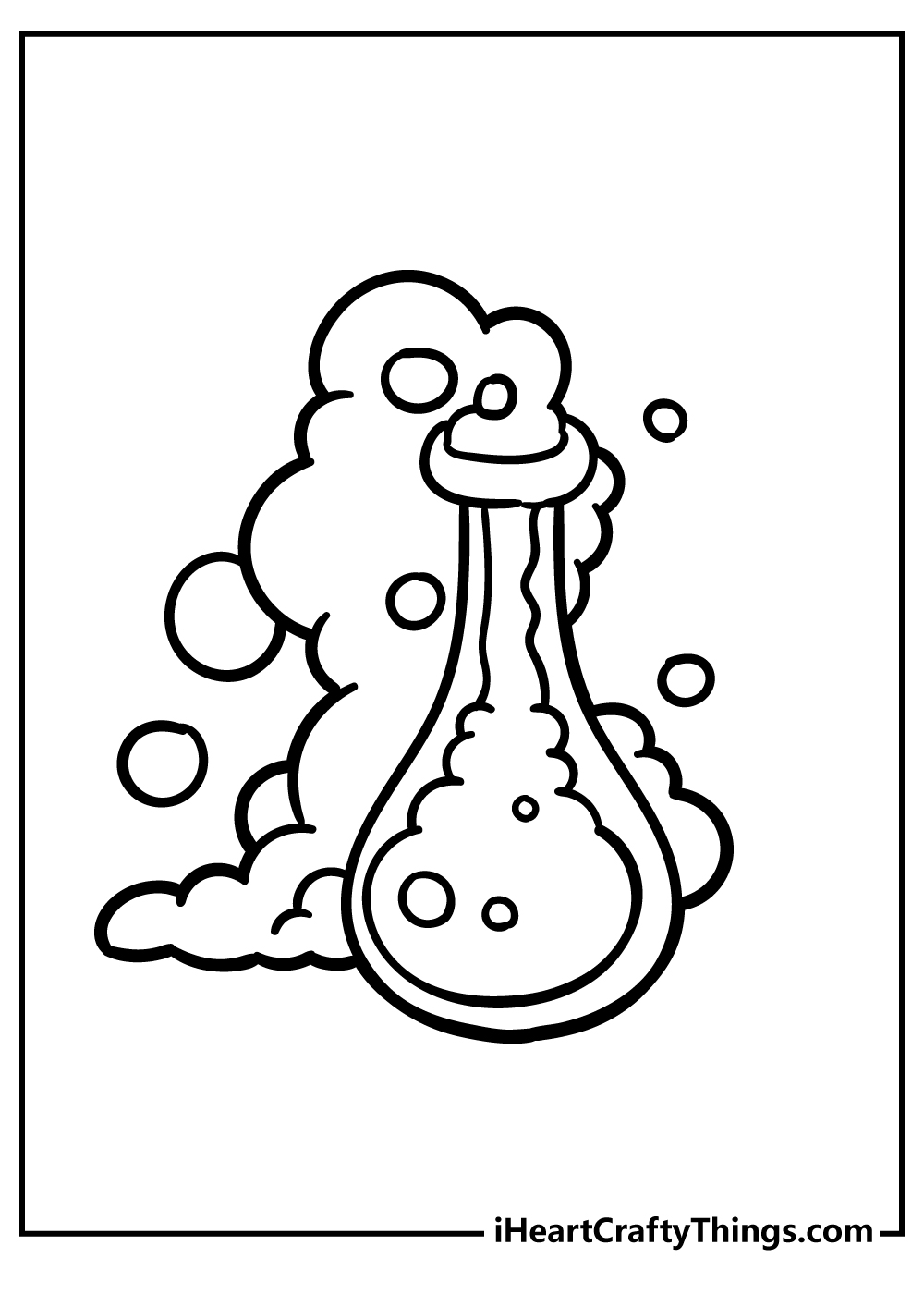 scientist coloring page