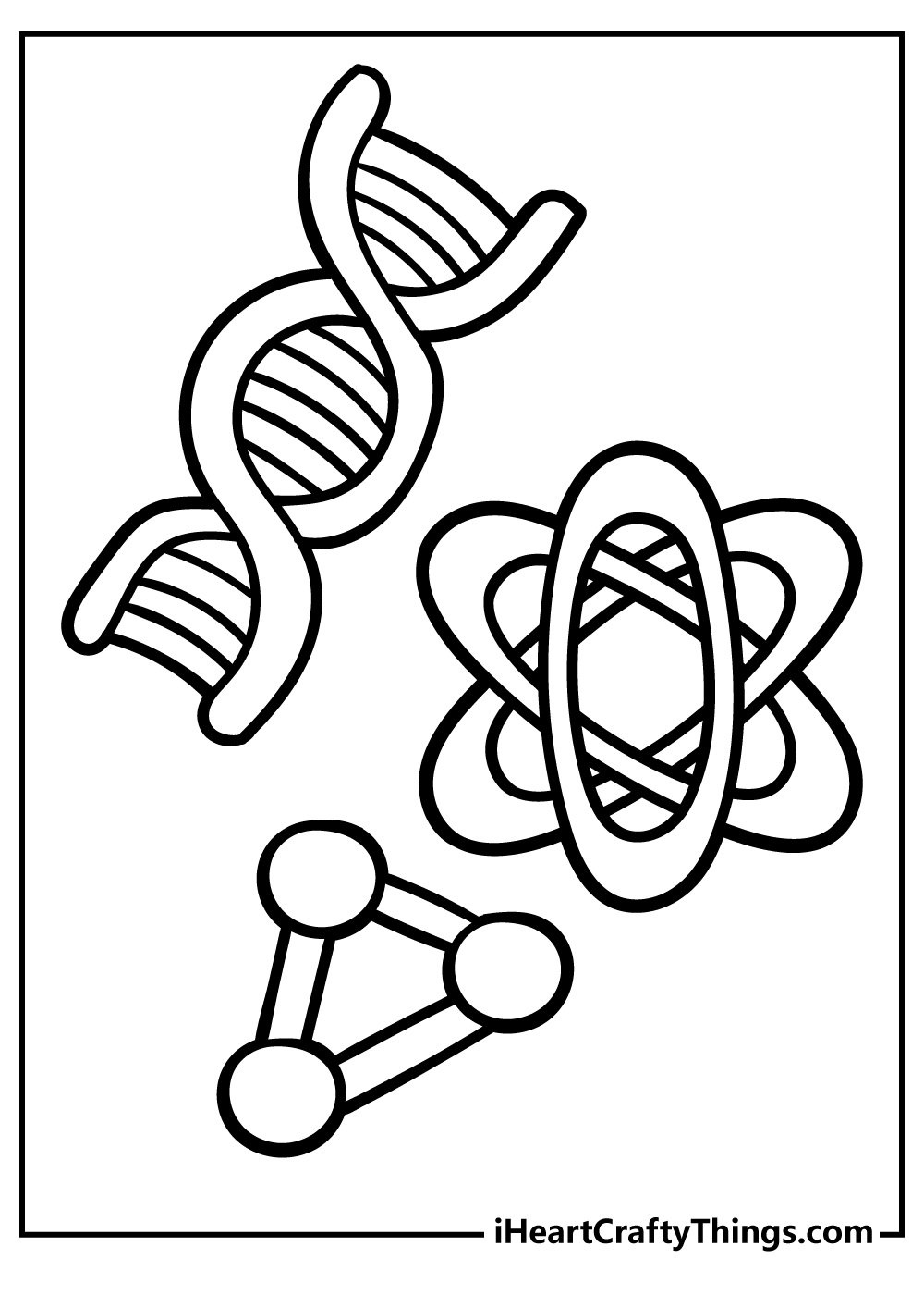 Science Coloring Pages for preschoolers free printable