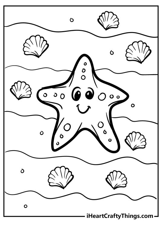 Sea Animals Coloring Pages (100% Free Printables)