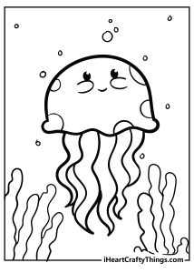 Sea Creatures Coloring Pages (100% Free Printables)