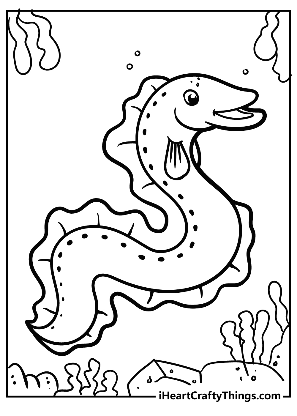 Sea Creature Coloring Pages free pdf download