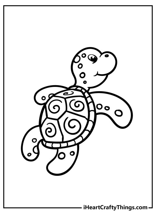 Sea Creatures Coloring Pages (100% Free Printables)