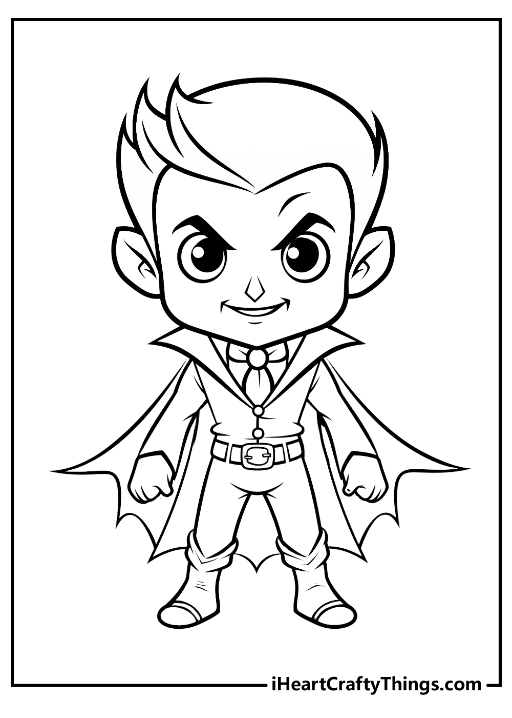 Coloring Pages Of Vampires