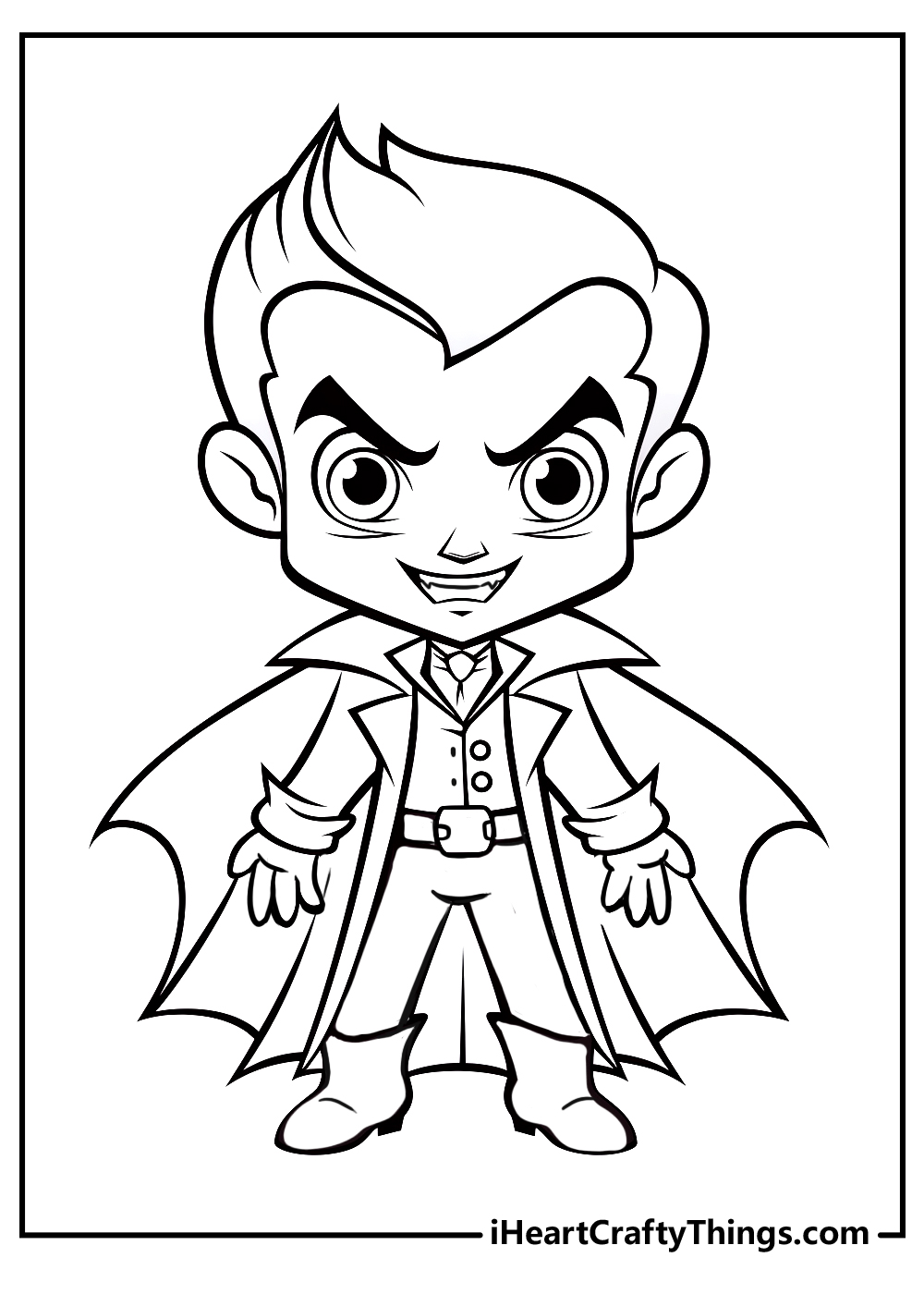 new vampire coloring pages