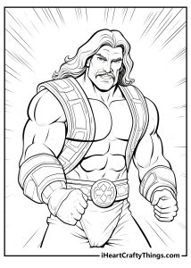 Wwe Coloring Pages (100% Free Printables)