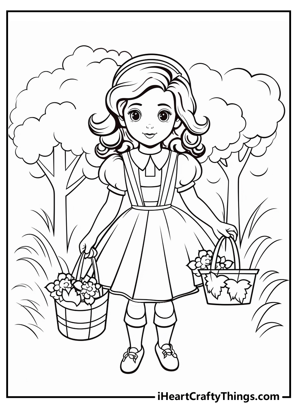 Dorothy wizard of Oz coloring pages