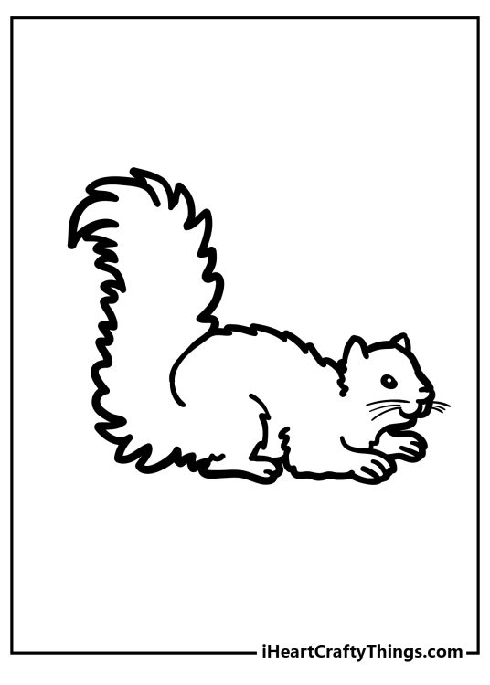 15 Forest Animals Coloring Pages (100% Free Printables)