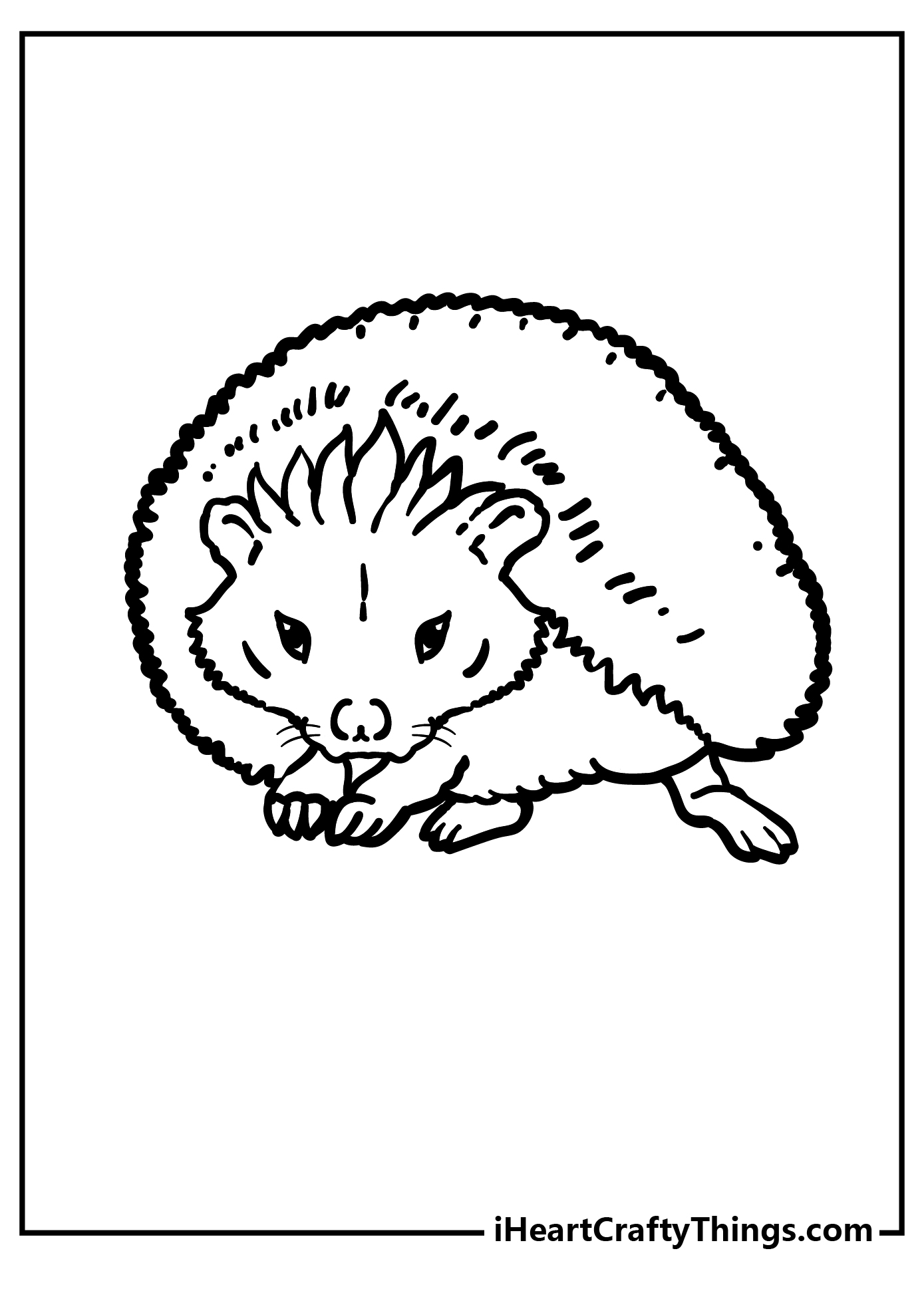 forest habitat coloring pages