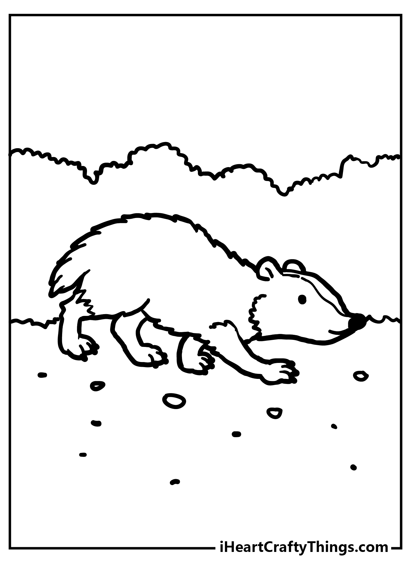 21+ Forest Animal Coloring Page