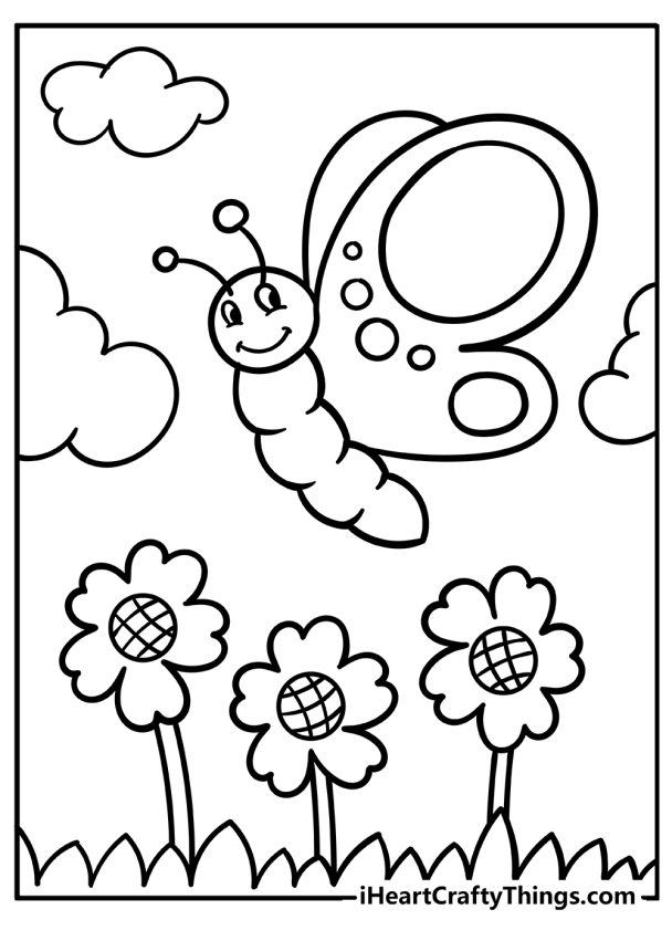 Kindergarten Coloring Pages (100% Free Printables)