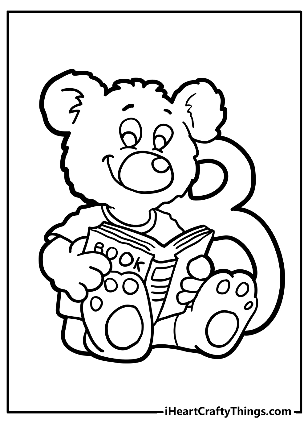 Kindergarten Coloring Sheet for children free download