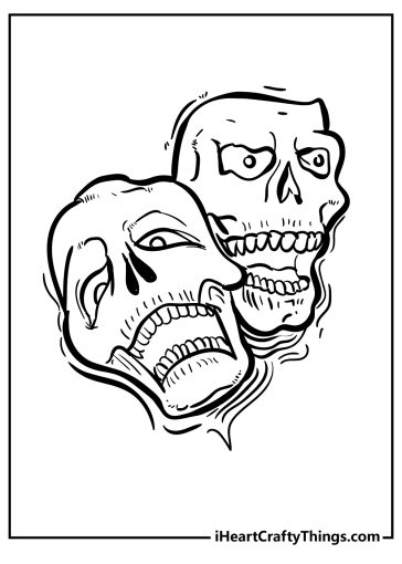 Spooky Coloring Pages (100% Free Printables)