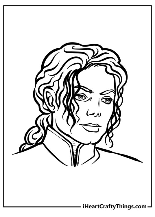 Michael Jackson Coloring Pages