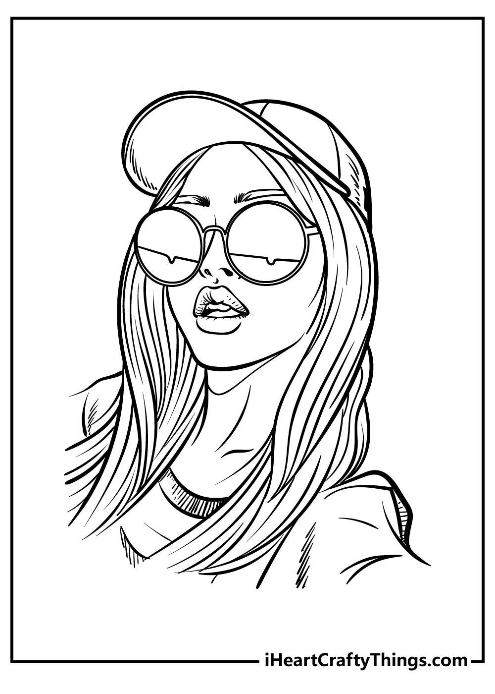 Drawing Stuff For Girls  Coloring Page For Girls