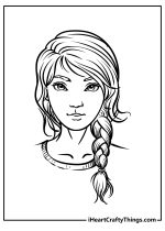 Girly Coloring Pages (100% Free Printables)