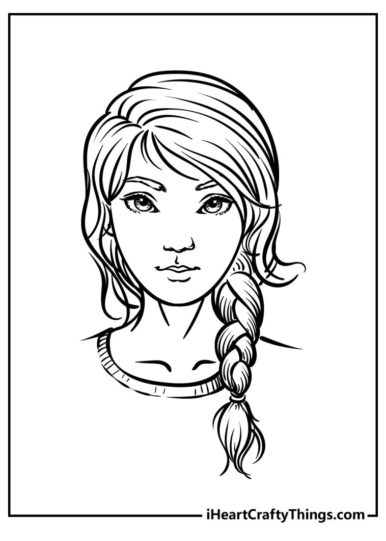 Girly Coloring Pages (100% Free Printables)