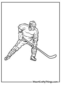 15 Hockey Coloring Pages (100% Free Printables)