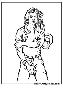 Michael Jackson Coloring Pages (100% Free Printables)