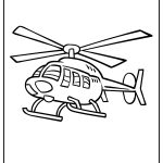Helicopter Coloring Pages free printable