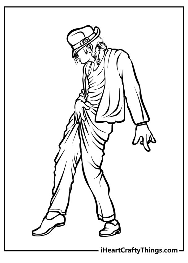 Michael Jackson Coloring Pages (100% Free Printables)