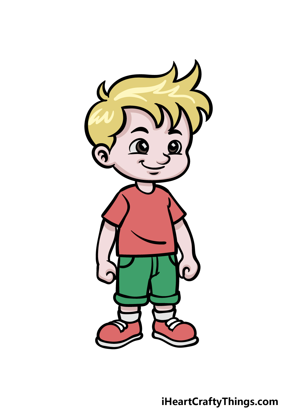 Illustration Of Cute Little Boy Download A Free Preview Or High Quality  Adobe Illustrator Ai, … Boy Cartoon Drawing, Cute Little Boys, Little Boy  Drawing 