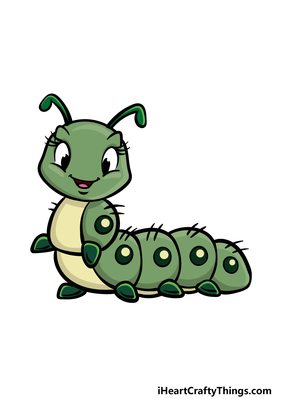 Cartoon Caterpillar