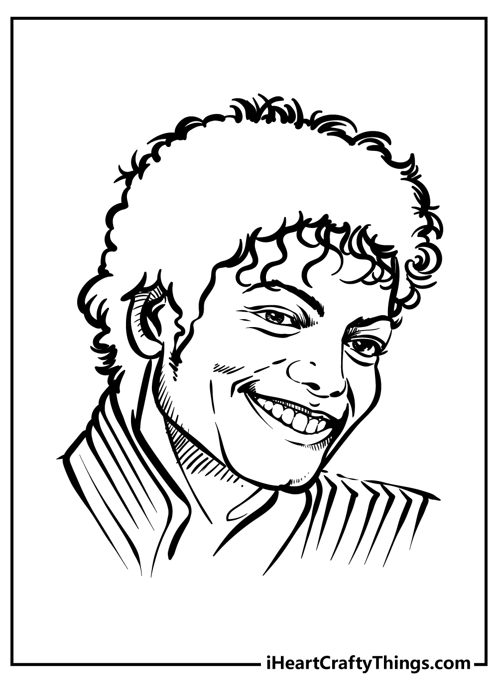 Michael Jackson Coloring Book for adults free download