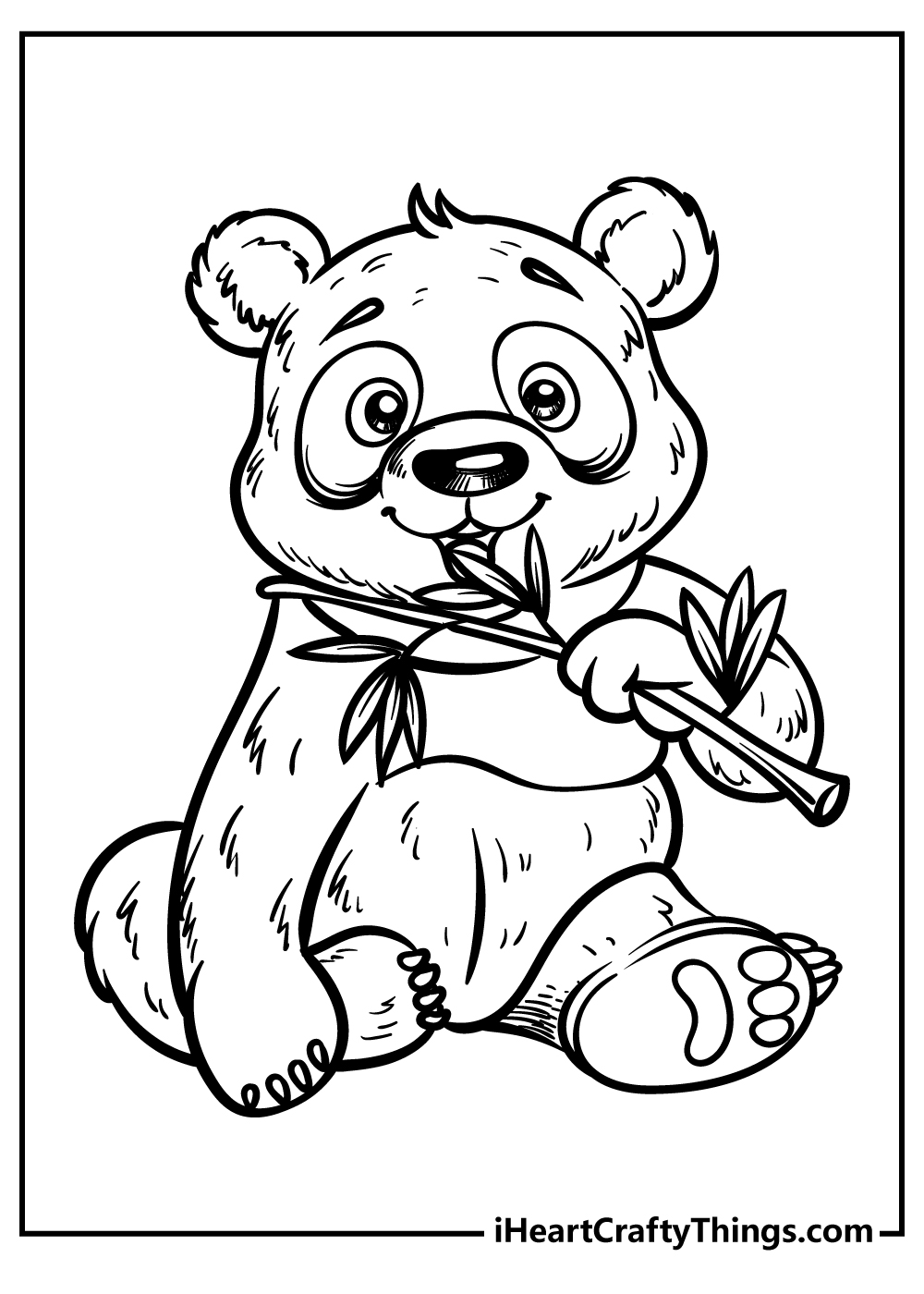 Zoo Animals Coloring Original Sheet for children free download