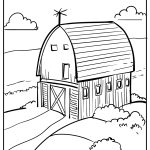 Barn Coloring Pages free printable