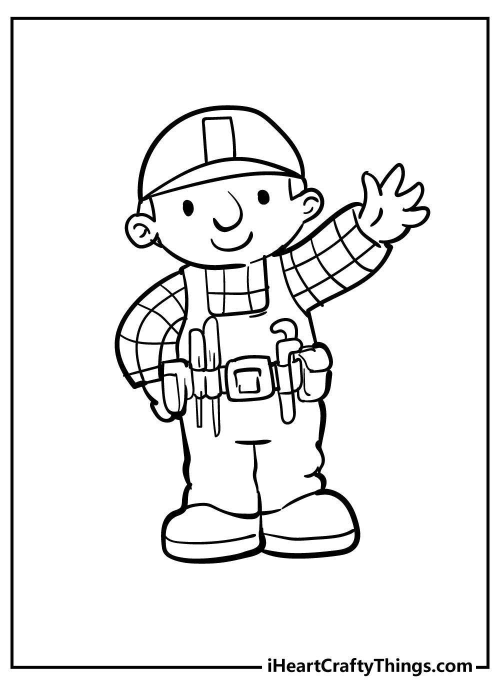 Bob the Builder Coloring Pages for kids free download