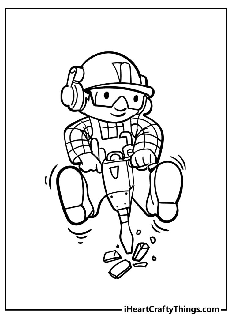 15 Bob The Builder Coloring Pages (100% Free Printables)