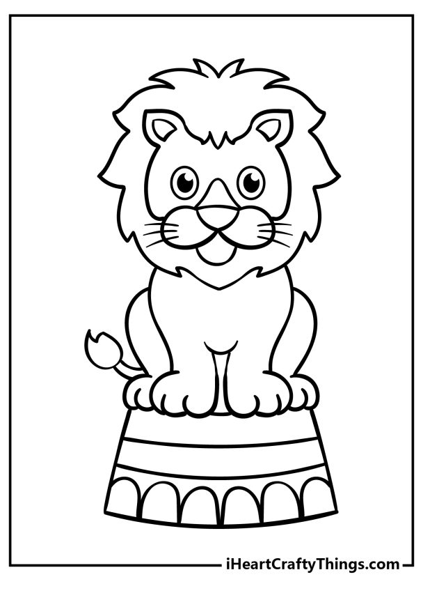 25 Circus Coloring Pages (100% Free Printables)