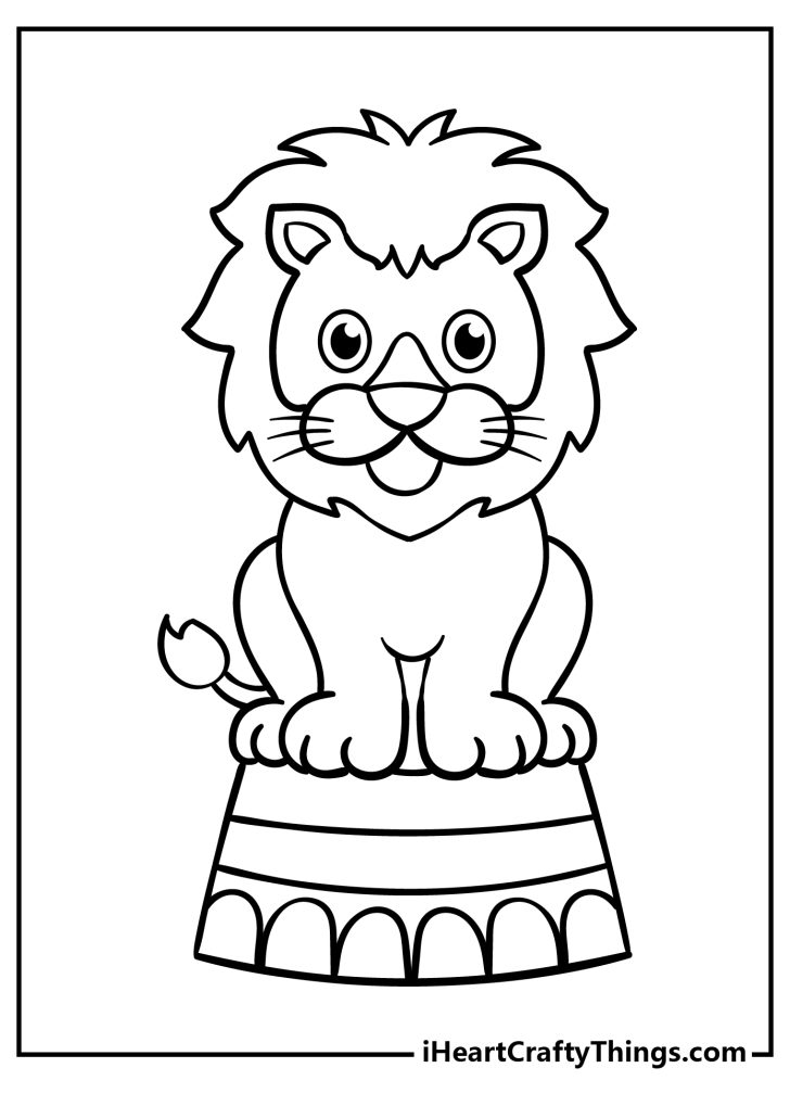 25 Circus Coloring Pages (100% Free Printables)