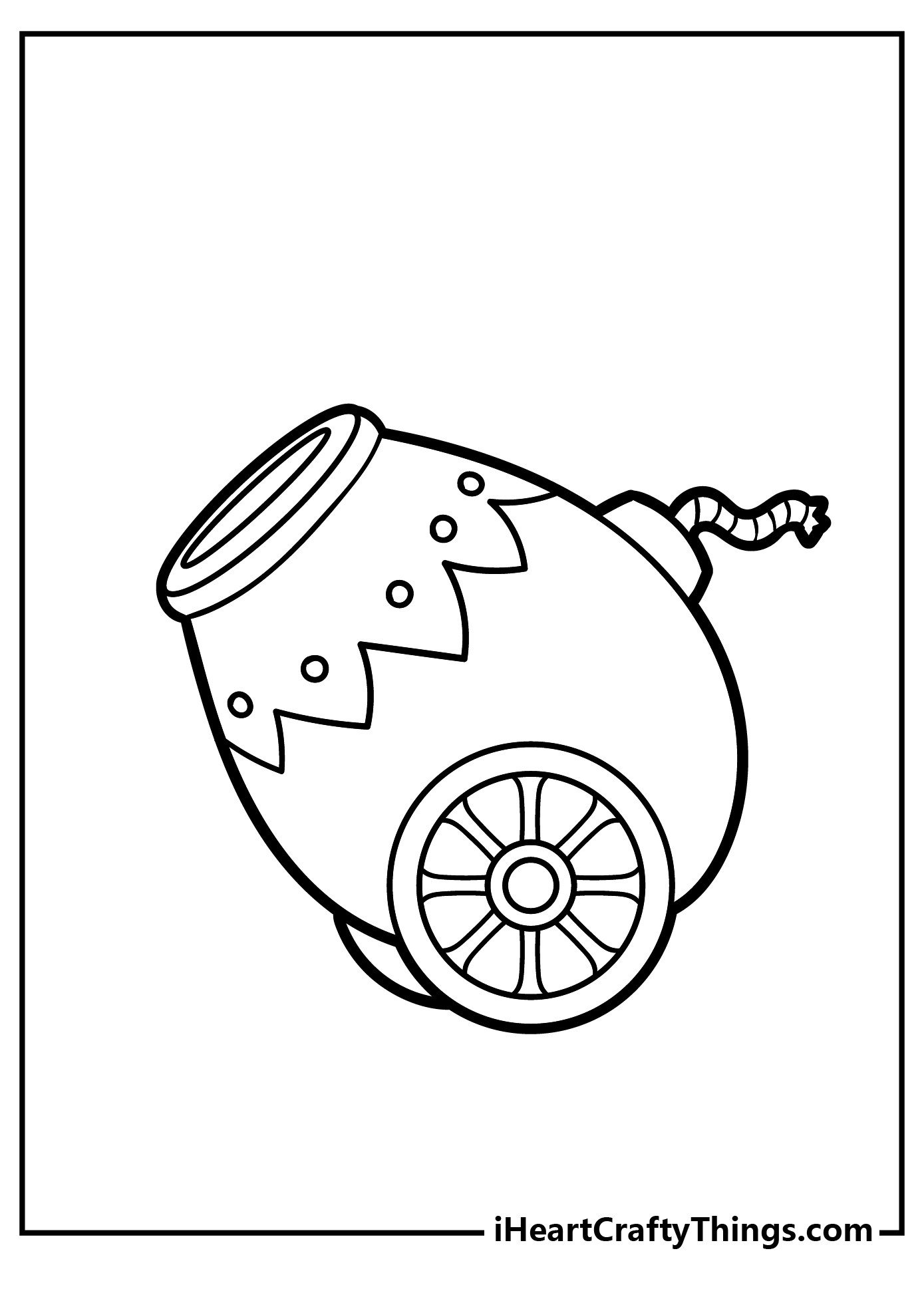 Circus Easy Coloring Pages