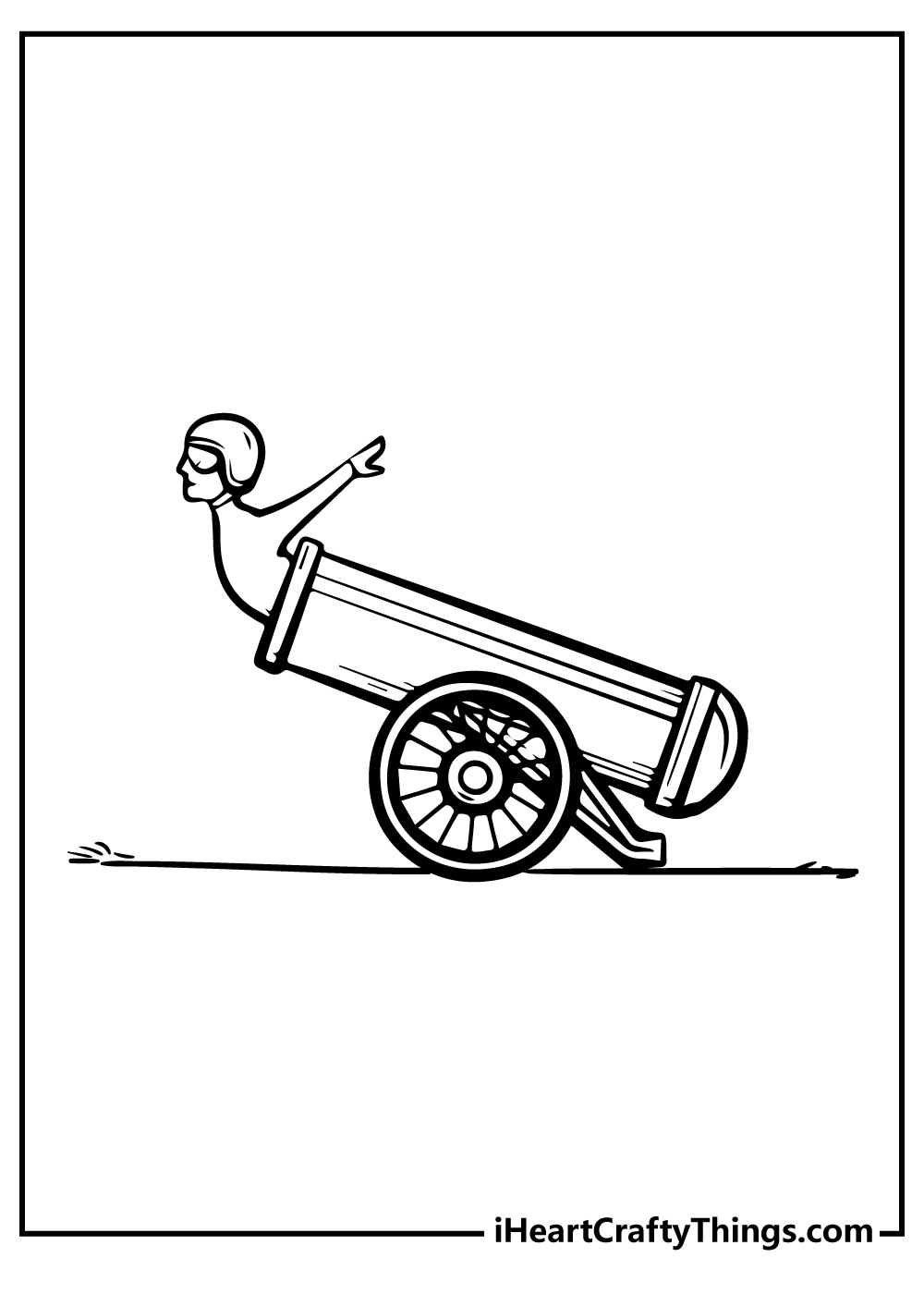 Circus Easy Coloring Pages