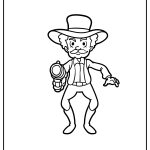 Cowboy Coloring Pages free printable
