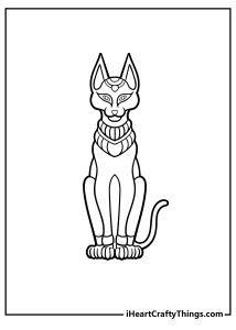 Egyptian Coloring Pages (100% Free Printables)
